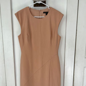 Black Halo Blush Sheath dress